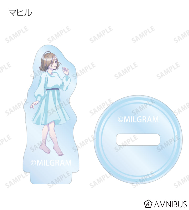 MILGRAM - Trading Mini Acrylic Stands Sea Breeze Footprints Ver. BOX of 11 [Pre-Order Jan 2027]