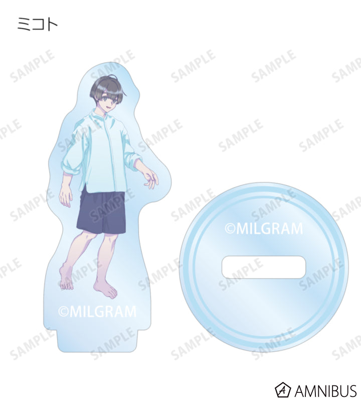 MILGRAM - Trading Mini Acrylic Stands Sea Breeze Footprints Ver. BOX of 11 [Pre-Order Jan 2027]