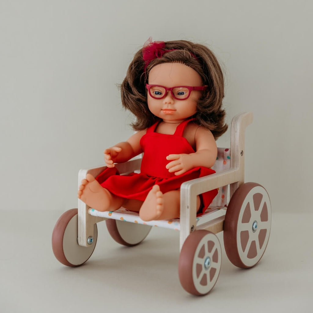 Realistic Montessori Doll with Down Syndrome