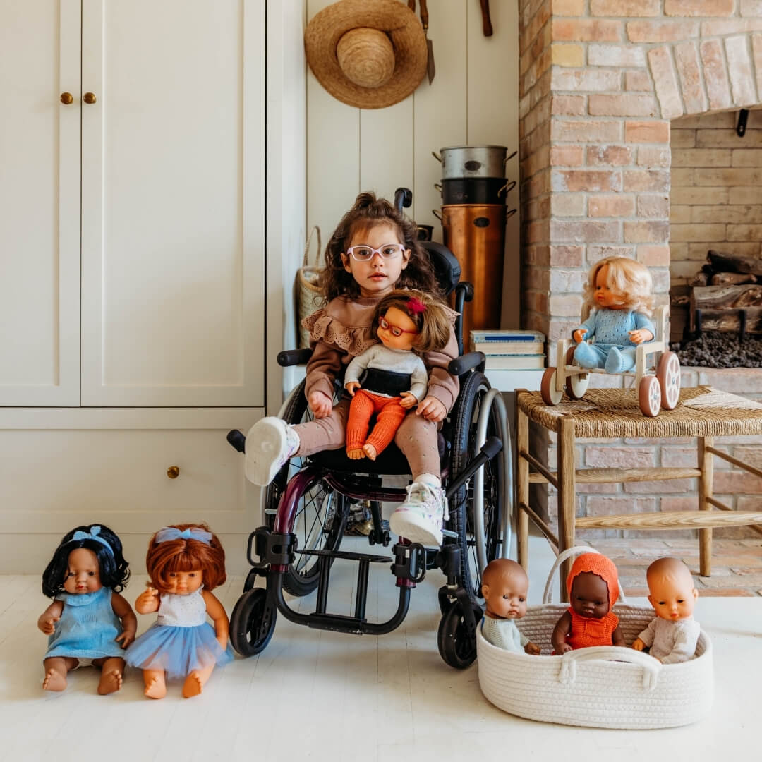 Realistic Montessori Doll with Down Syndrome