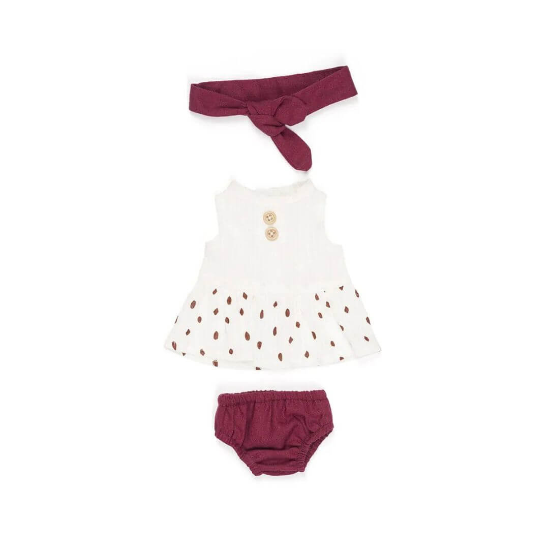 Summer Beach Doll Outfit Set - 12"