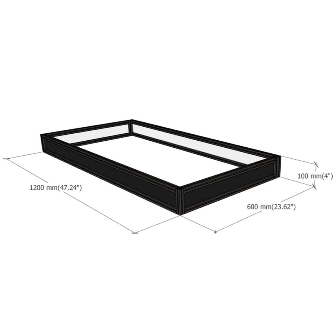 DF120 Display Case Riser