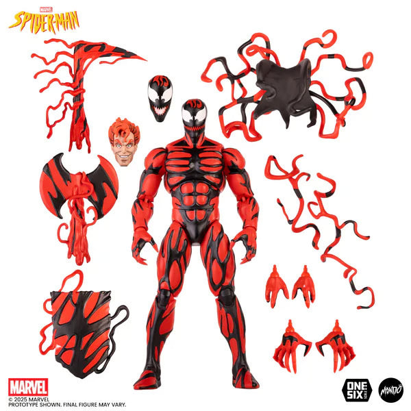 Carnage 1/6 Scale Figure (Marvel, Mondo) **SEALED**