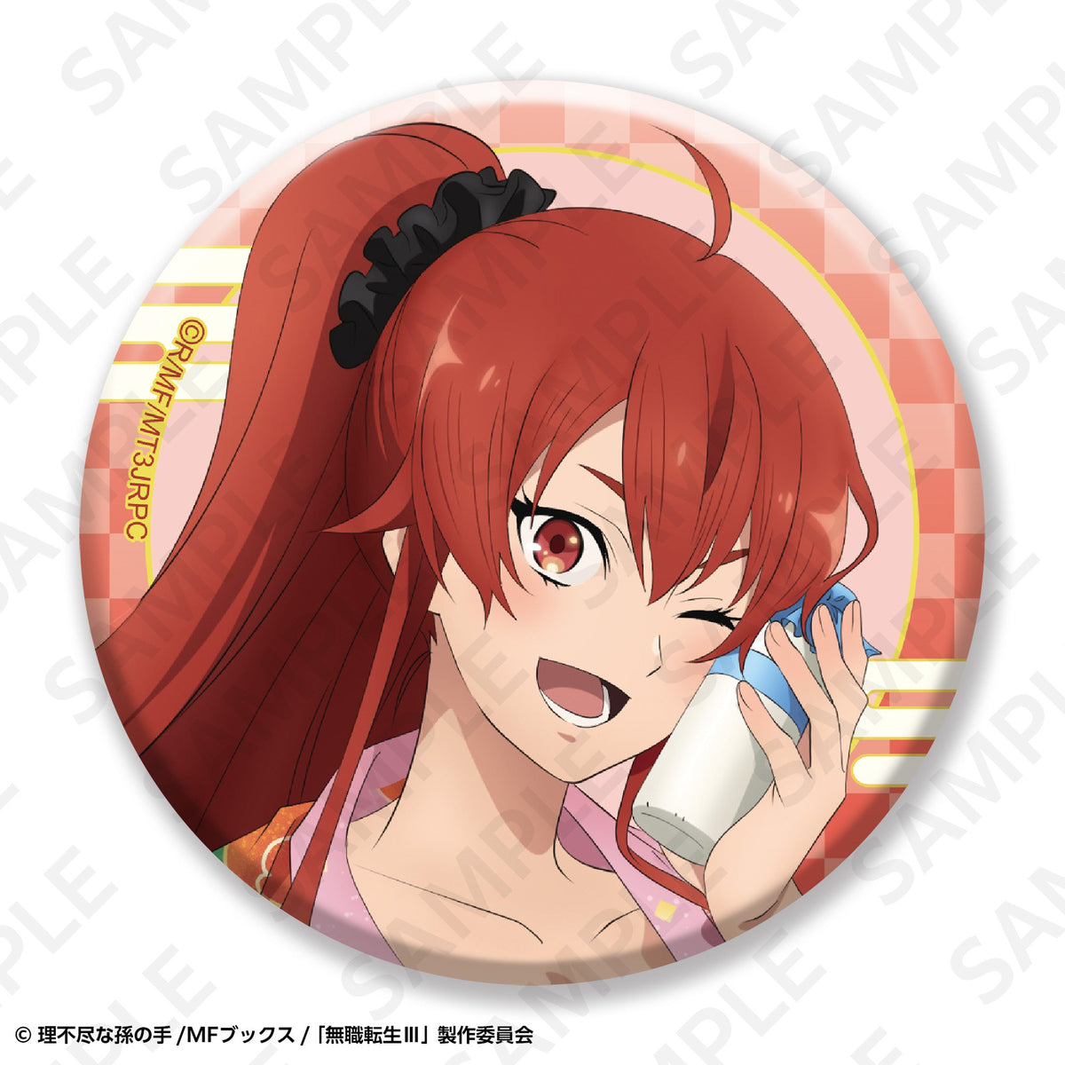 Mushoku Tensei III Jobless Reincarnation - Trading Can Badge Hot Spring Yukata Ver. Box of 6 [Pre-Order Feb 2027]