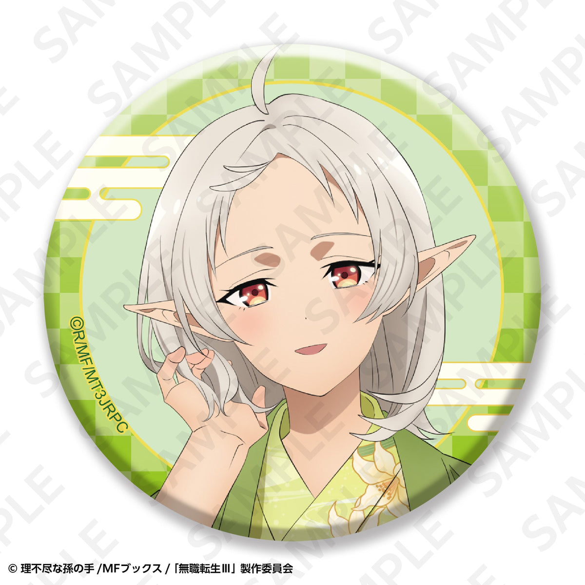 Mushoku Tensei III Jobless Reincarnation - Trading Can Badge Hot Spring Yukata Ver. Box of 6 [Pre-Order Feb 2027]