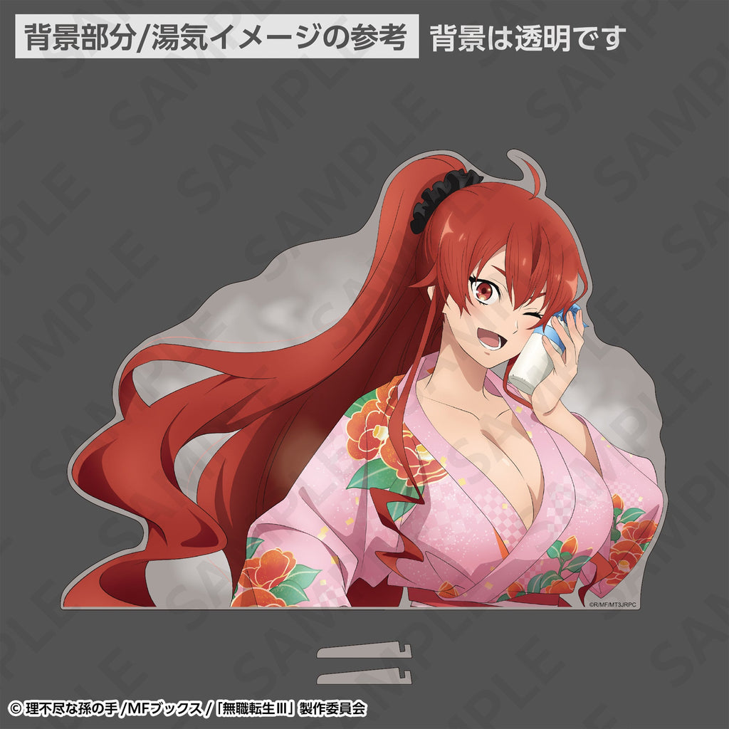 Mushoku Tensei III Jobless Reincarnation - Large Die-cut Acrylic Panel Hot Spring Yukata Ver. (3 Types) [Pre-Order Feb 2027]