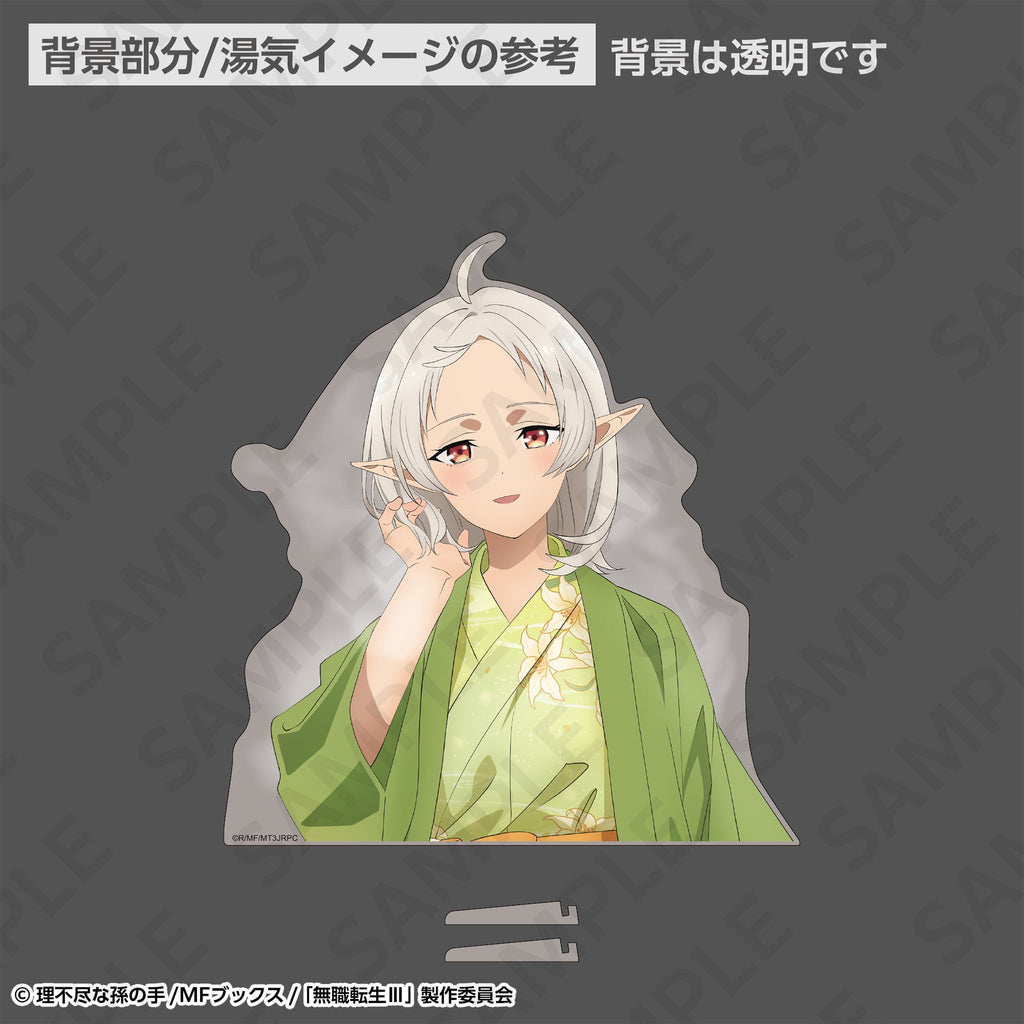 Mushoku Tensei III Jobless Reincarnation - Large Die-cut Acrylic Panel Hot Spring Yukata Ver. (3 Types) [Pre-Order Feb 2027]