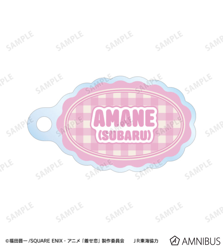 My Dress-Up Darling - Double Wire Acrylic Keychain Amane Himeno (Subaru) Chibi Station Attendant Ver. [Pre-Order Jan 2027]