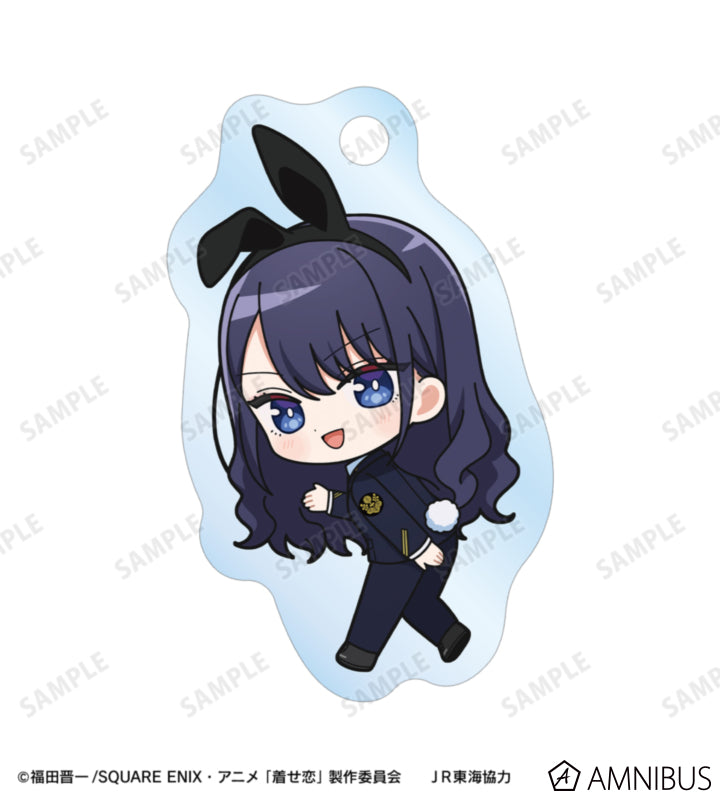 My Dress-Up Darling - Double Wire Acrylic Keychain Marin Kitagawa (Arisa) Chibi Station Attendant Ver. [Pre-Order Jan 2027]