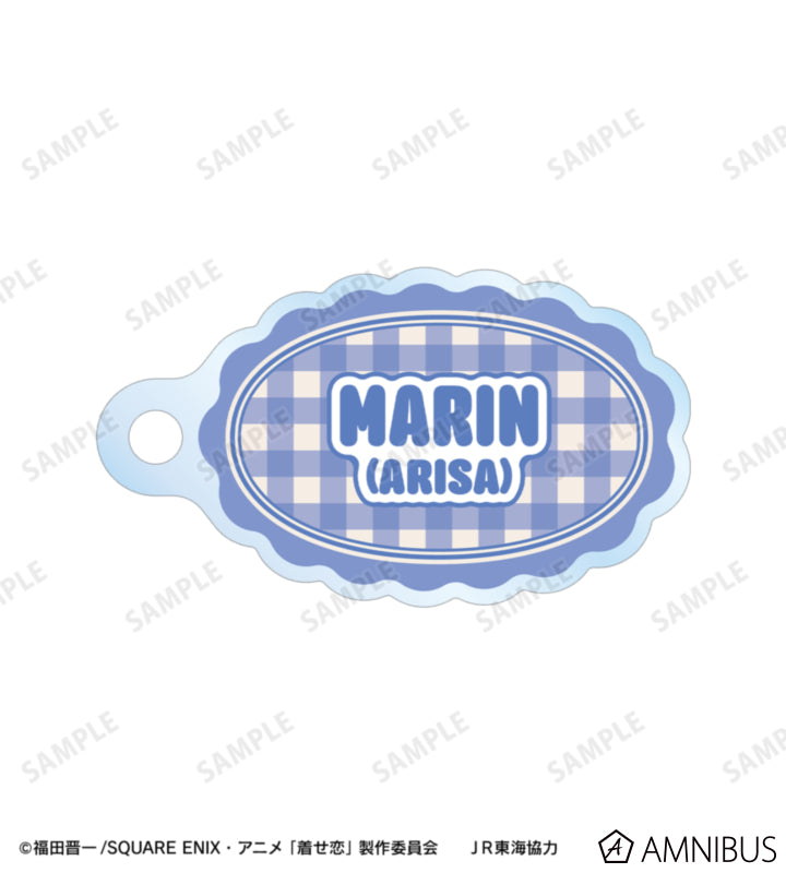 My Dress-Up Darling - Double Wire Acrylic Keychain Marin Kitagawa (Arisa) Chibi Station Attendant Ver. [Pre-Order Jan 2027]