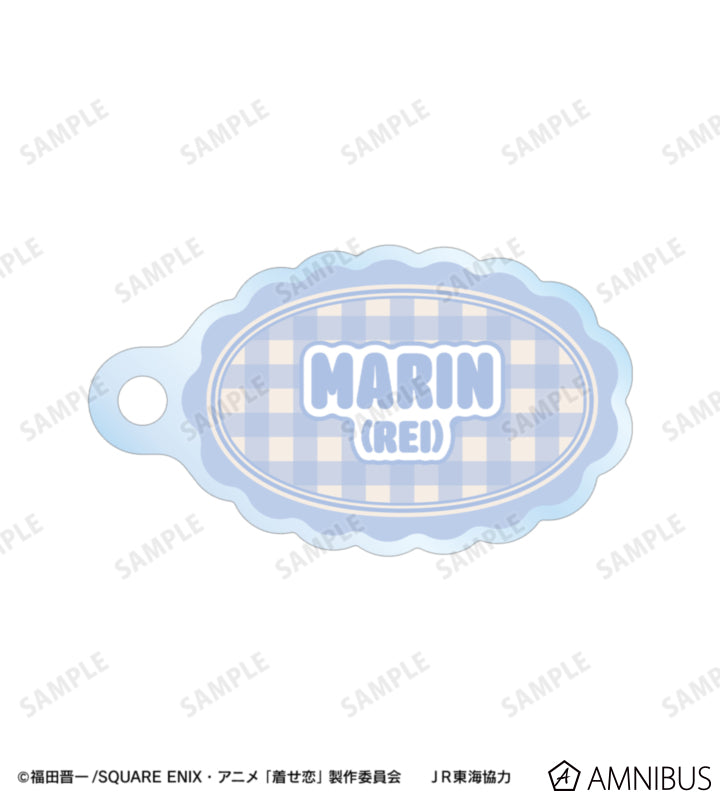 My Dress-Up Darling - Double Wire Acrylic Keychain Marin Kitagawa (Rei) Chibi Station Attendant Ver. [Pre-Order Jan 2027]
