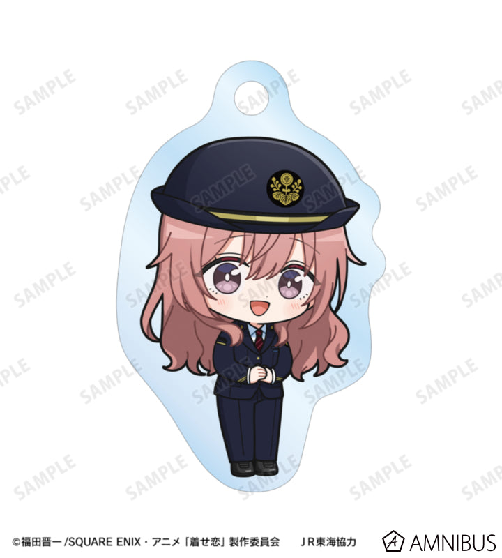My Dress-Up Darling - Double Wire Acrylic Keychain Shinju Inui Chibi Station Attendant Ver. [Pre-Order Jan 2027]