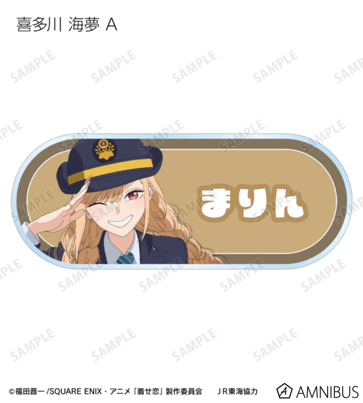 My Dress-Up Darling - Acrylic Nameplates Marin Kitagawa & Wakana Gojo & Sajuna Inui & Amane Himeno Travel Ver. Complete Box of 10 Types [Pre-Order Jan 2027]