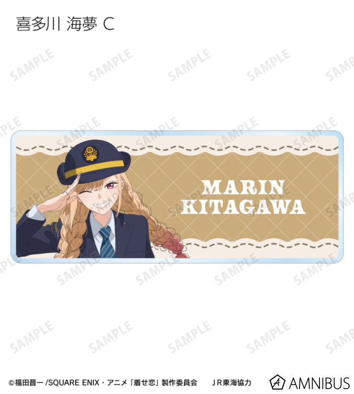 My Dress-Up Darling - Acrylic Nameplates Marin Kitagawa & Wakana Gojo & Sajuna Inui & Amane Himeno Travel Ver. Complete Box of 10 Types [Pre-Order Jan 2027]
