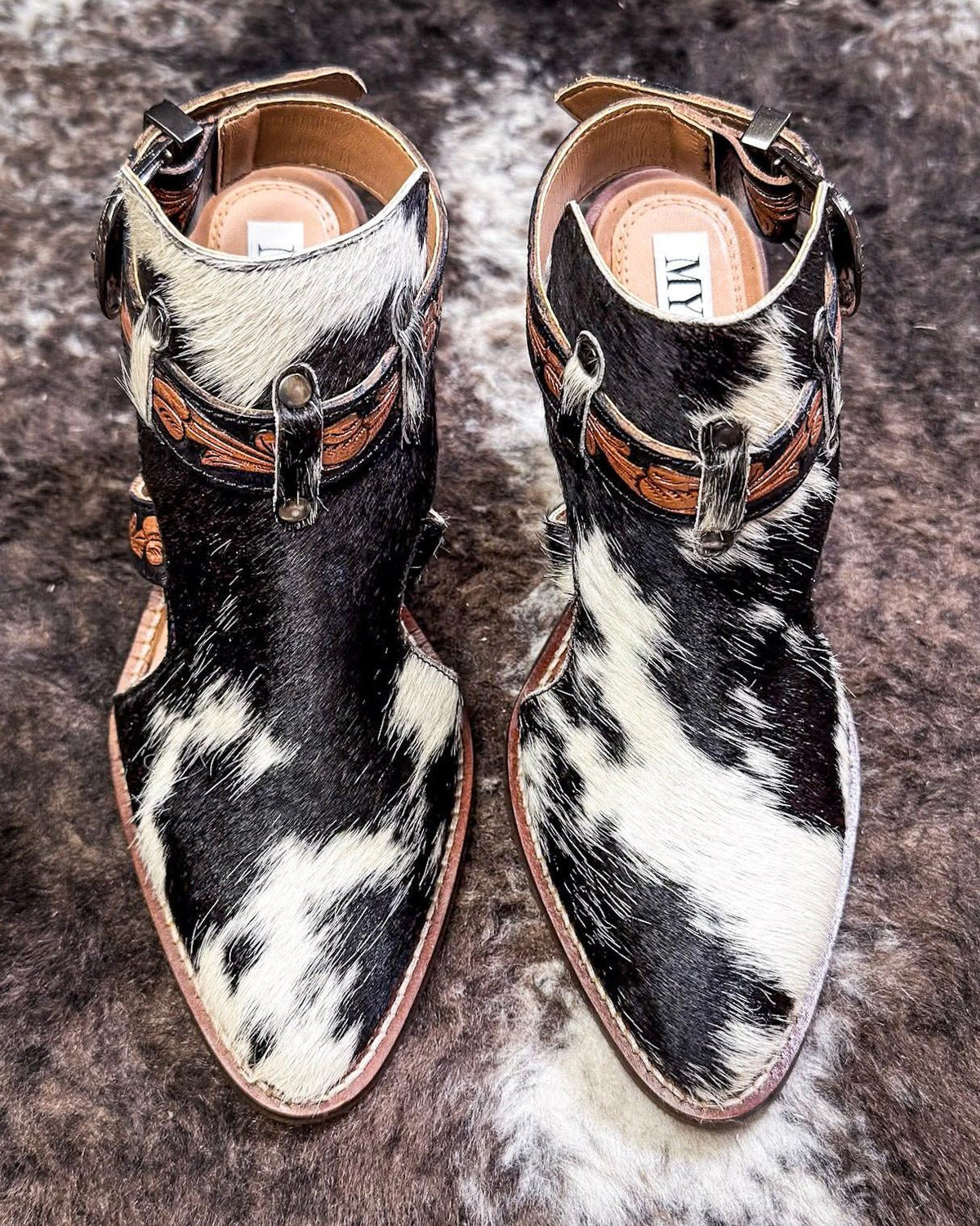 Beth Jane Heeled Booties by Myra Bag