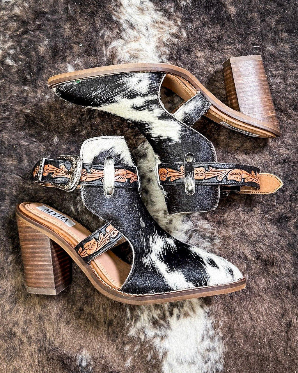 Beth Jane Heeled Booties by Myra Bag