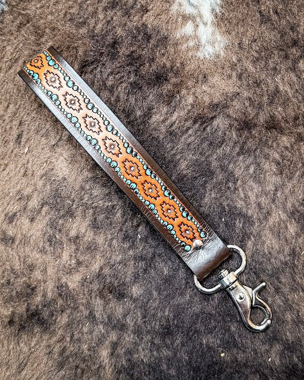 Canyon Spire Key Fob in Multicolor by Myra Bag