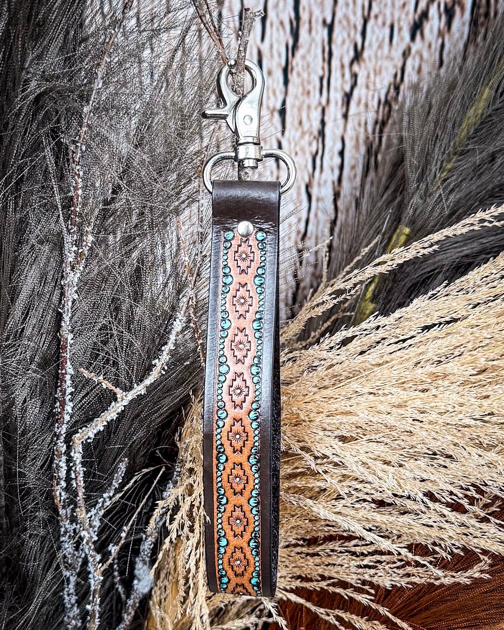 Canyon Spire Key Fob in Multicolor by Myra Bag