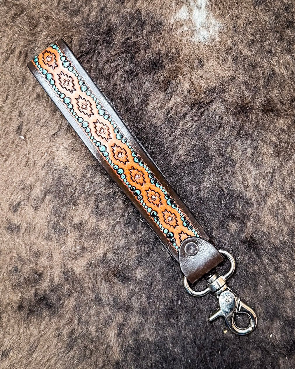 Canyon Spire Key Fob in Multicolor by Myra Bag