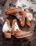 Frisco Falls Hand-Tooled Booties by Myra Bag