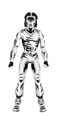 NECA: Teenage Mutant Ninja Turtles - Casey Jones 7", B&W (Mirage Comics)