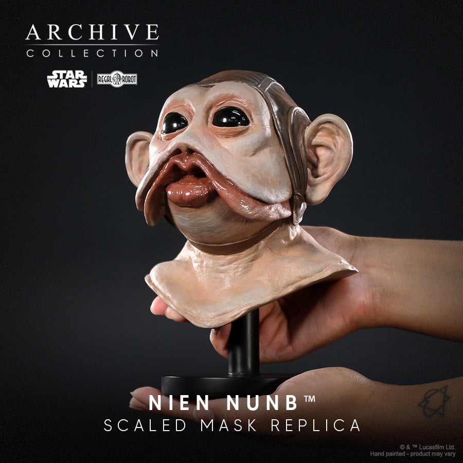 Star Wars Return of the Jedi: Nien Nunb Scaled Mask Replica Numbered Edition