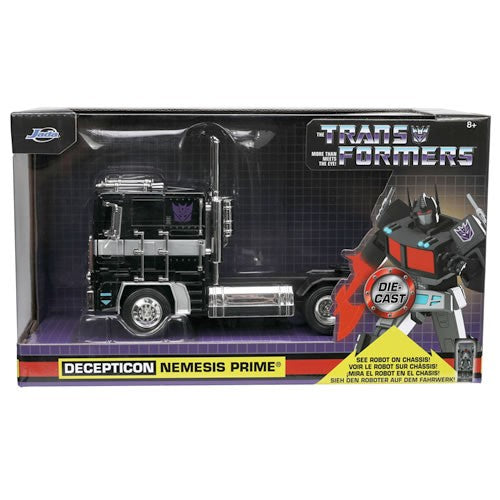 1:24 Scale Diecast - Hollywood Rides - Trasnformers - G1 Nemesis Optimus Prime