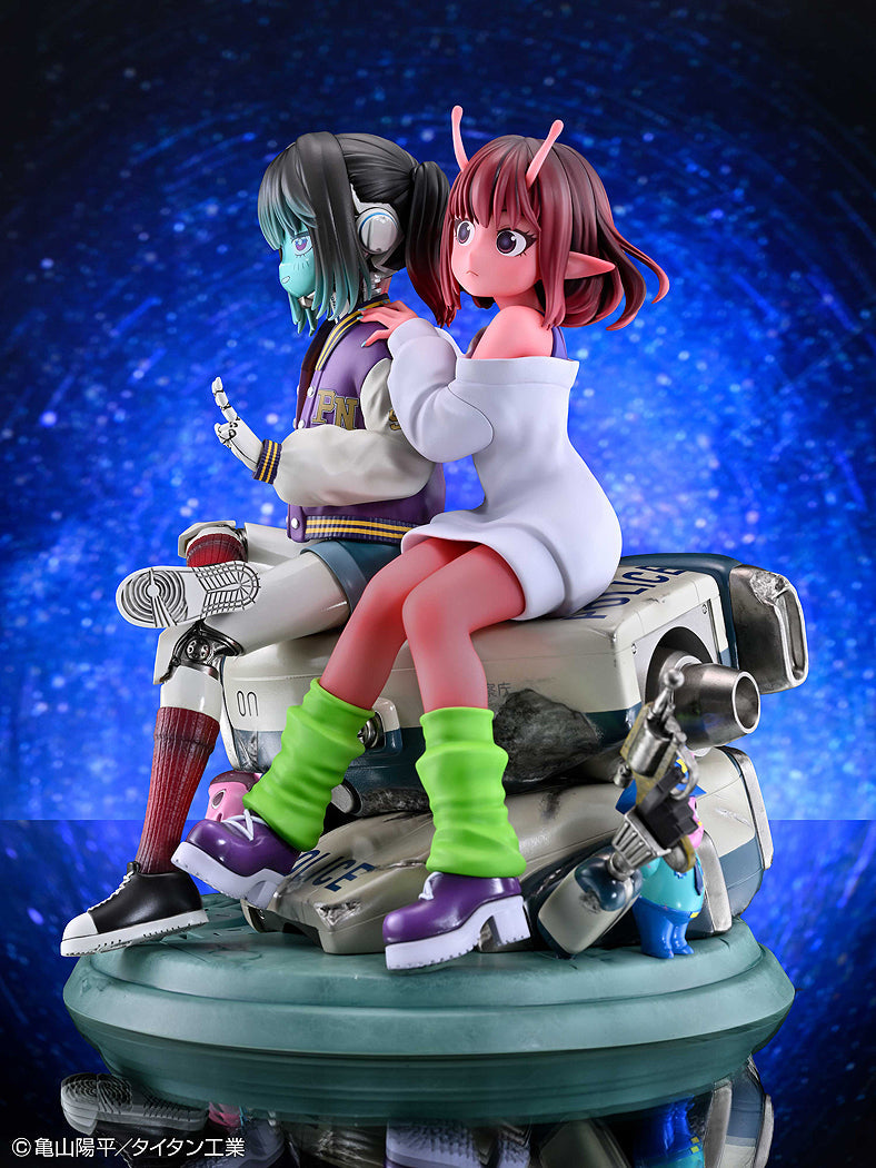 Milky Subway The Galactic Limited Express: Chiharu and Makina