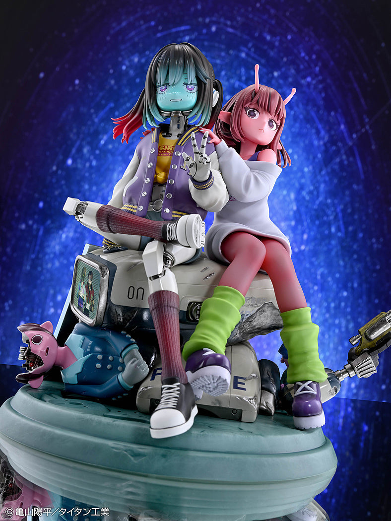 Milky Subway The Galactic Limited Express: Chiharu and Makina