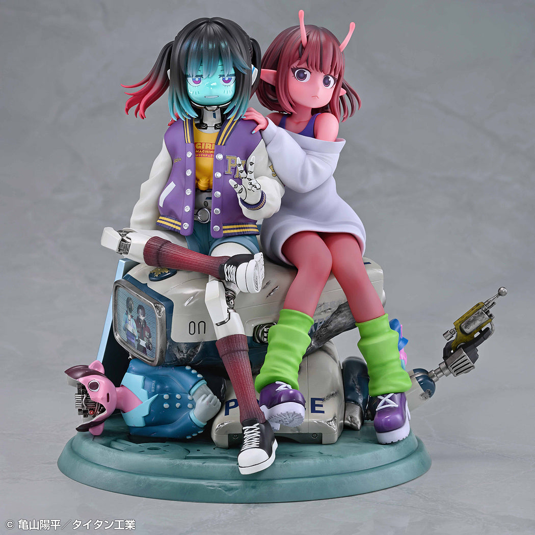 Milky Subway The Galactic Limited Express: Chiharu and Makina