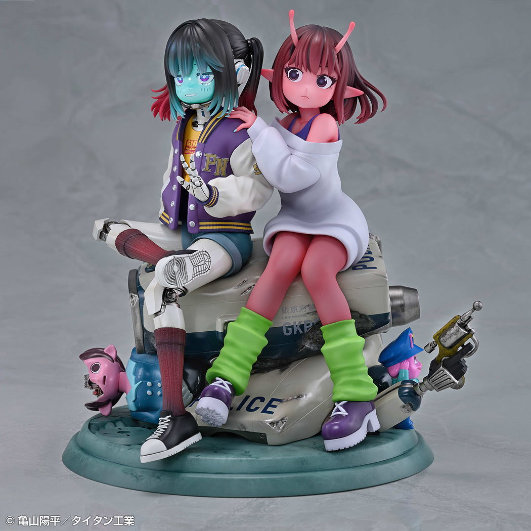 Milky Subway The Galactic Limited Express: Chiharu and Makina