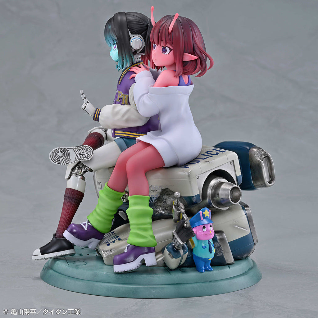 Milky Subway The Galactic Limited Express: Chiharu and Makina