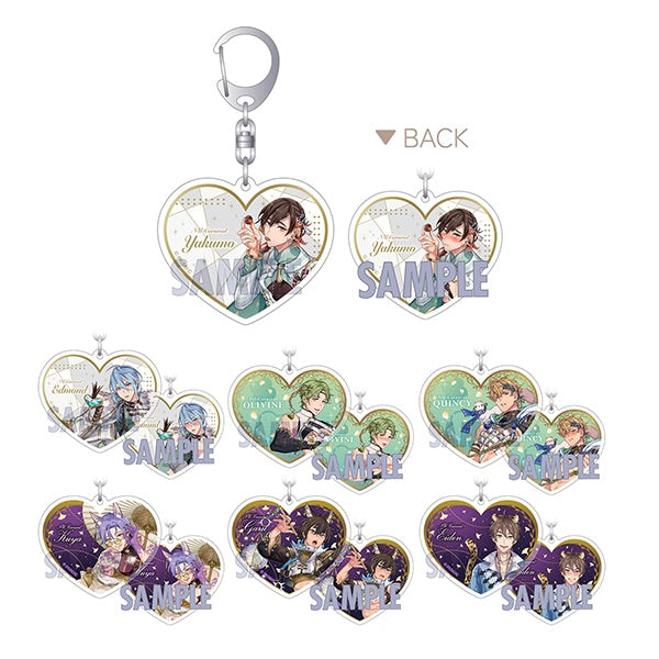 NU: Carnival - Bliss - Double-Sided Acrylic Keychain Collection White Storm, Spring Hunting Festival & Mysterious Night Banquet Sealed Box Of 7