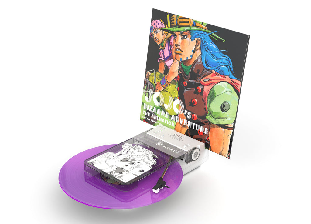 JoJo's Bizarre Adventure - AUREX AX-RP10 JOJO magazine Edition Record Player [Pre-Order Nov 2026]