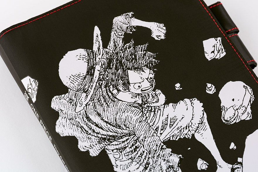 One Piece A5 - Straw Hat Luffy Black Planner Cover