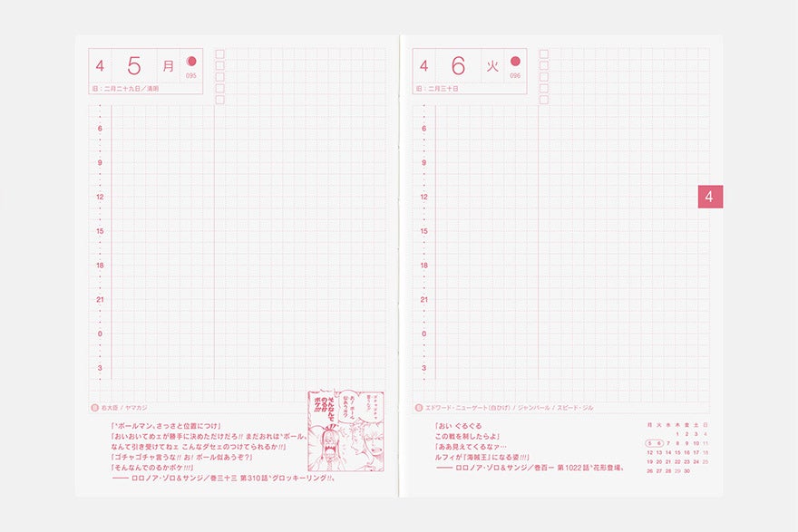 One Piece A6 - Original 2027 Daily Planner