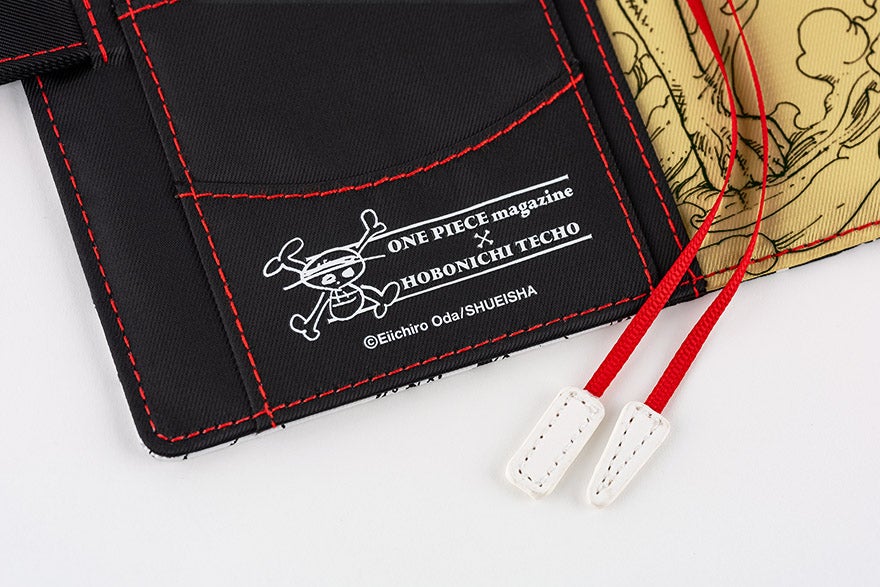 One Piece A6 - Straw Hat Luffy Black Planner Cover