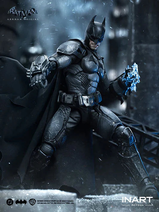 Batman: Arkham Origins InArt Batman (Battle Damaged Ver.) 1/12 Scale Action Figure