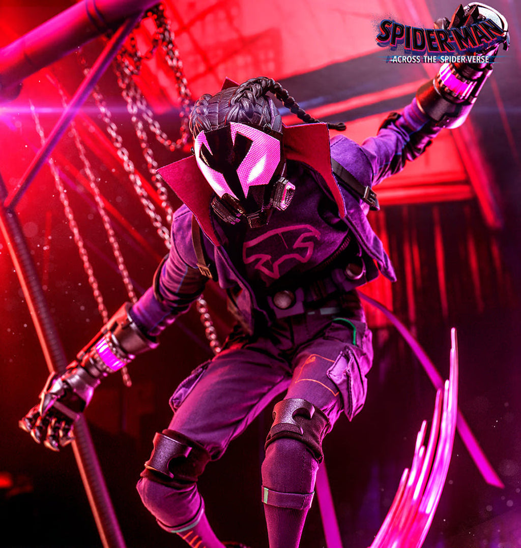 READY🔥Hot Toys MMS725B Spiderman Across the Spider-Verse Miles G. Morales 1/6 Scale Collectible Figure Special Edition