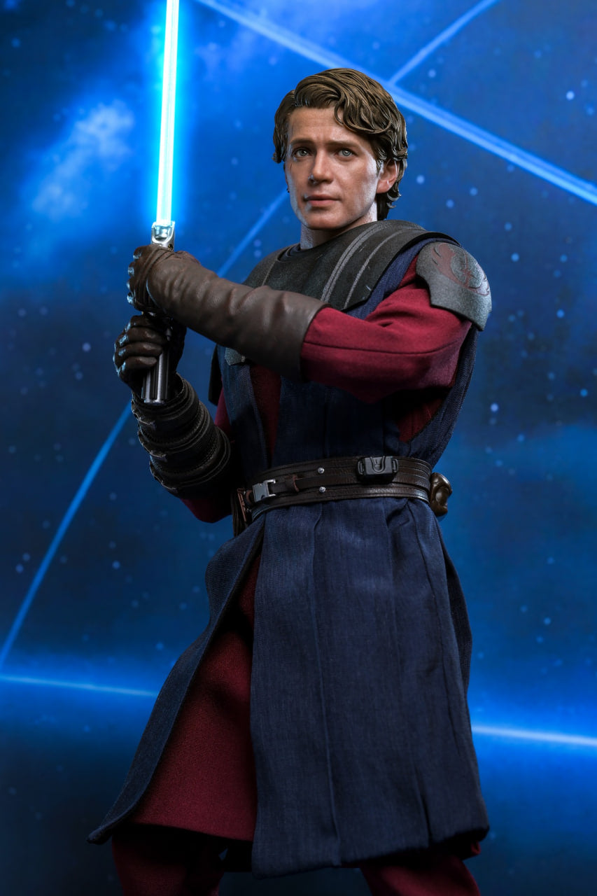 READY🔥Hot Toys TMS129 Star Wars Ahsoka Anakin Skywalker Clone Wars 1/6 Scale Collectible Figure