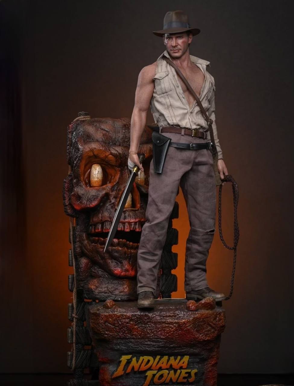 Preorder🔥Hot Toys MMS861 Indiana Jones And the Temple of Doom Indiana Jones (Deluxe Version) 1/6th scale Collectible Figure