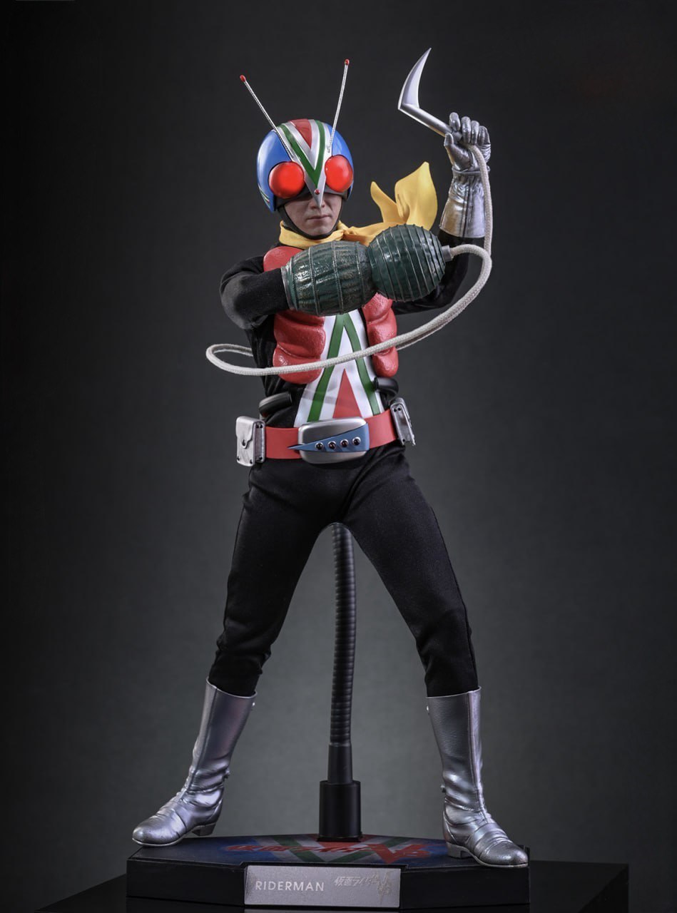 Preorder🔥Hot Toys TMS185 Kamen Rider V3 Riderman 1/6th scale Collectible Figure