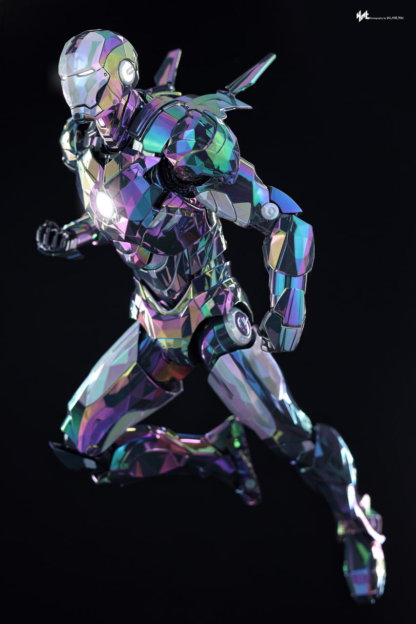 READY🔥Hot Toys MMS855D79 Iron Man 2 Iron Man Mark IV (Haze Fractal Armor) 1/6th scale Collectible Figure [Hot Toys Exclusive]