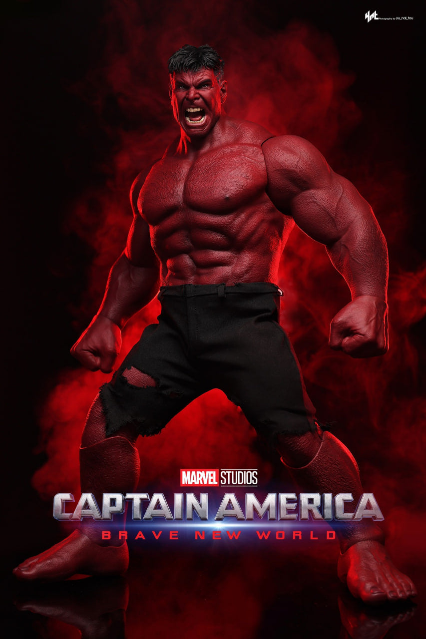 READY🔥Hot Toys MMS797 Captain America: Brave New World 1/6th scale Red Hulk Collectible Figure