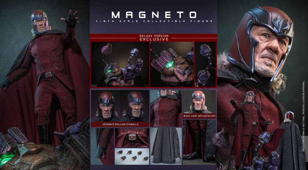 Preorder🔥Hot Toys MMS913 Avengers: Doomsday - 1/6th scale Magneto (Deluxe Version)