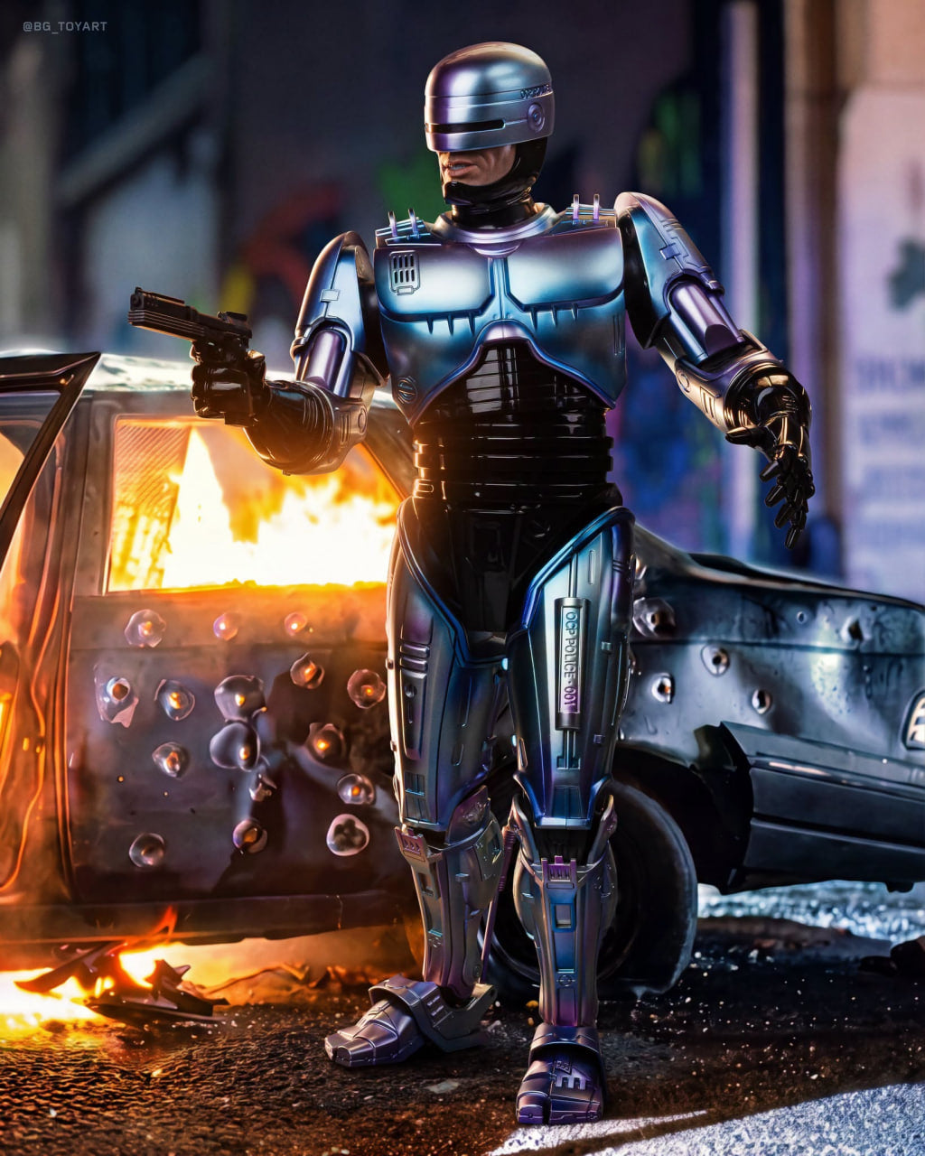 READY🔥Hot Toys MMS827d74b RoboCop 2 1/6th scale RoboCop Collectible Figure Special Edition & Collector Edition