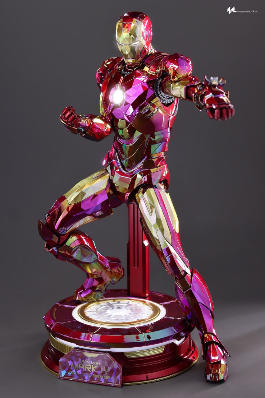 READY🔥Hot Toys MMS792D70 Iron Man 2: 1/6th scale Iron Man Mark IV (Fractal Armor) Collectible Figure Limited Edition [Hot Toys Exclusive]