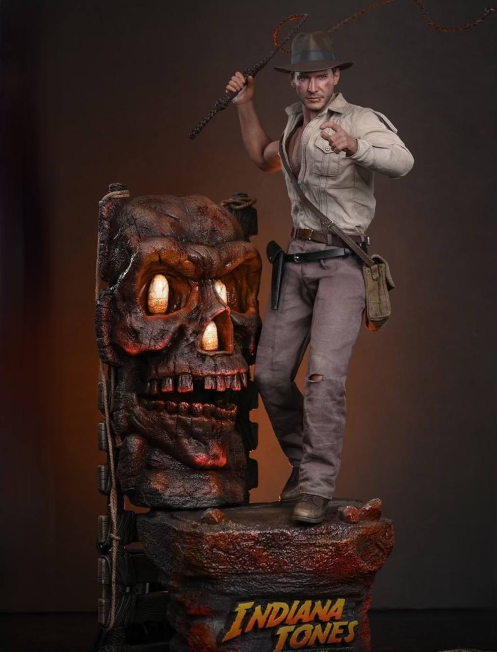 Preorder🔥Hot Toys MMS861 Indiana Jones And the Temple of Doom Indiana Jones (Deluxe Version) 1/6th scale Collectible Figure
