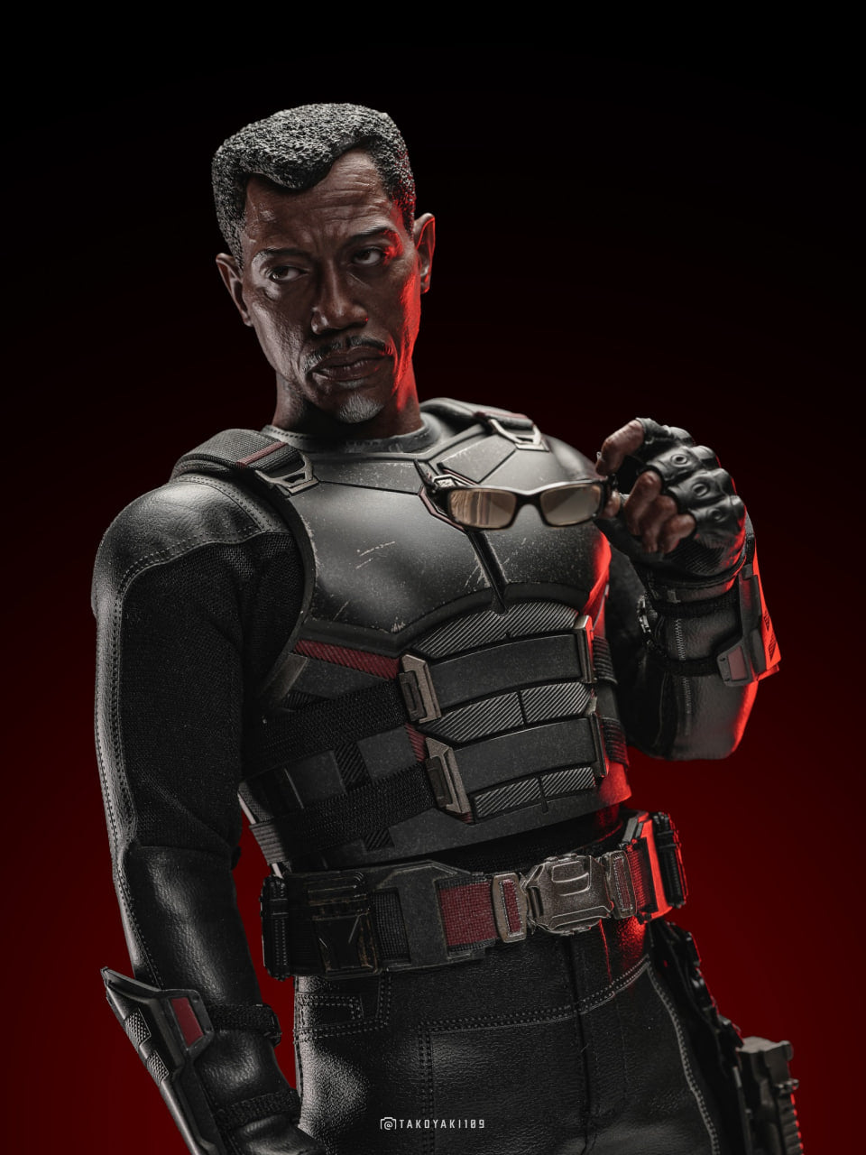 READY🔥Hot Toys MMS791B Deadpool & Wolverine 1/6th Scale Blade Collectible Figure (First Edition)