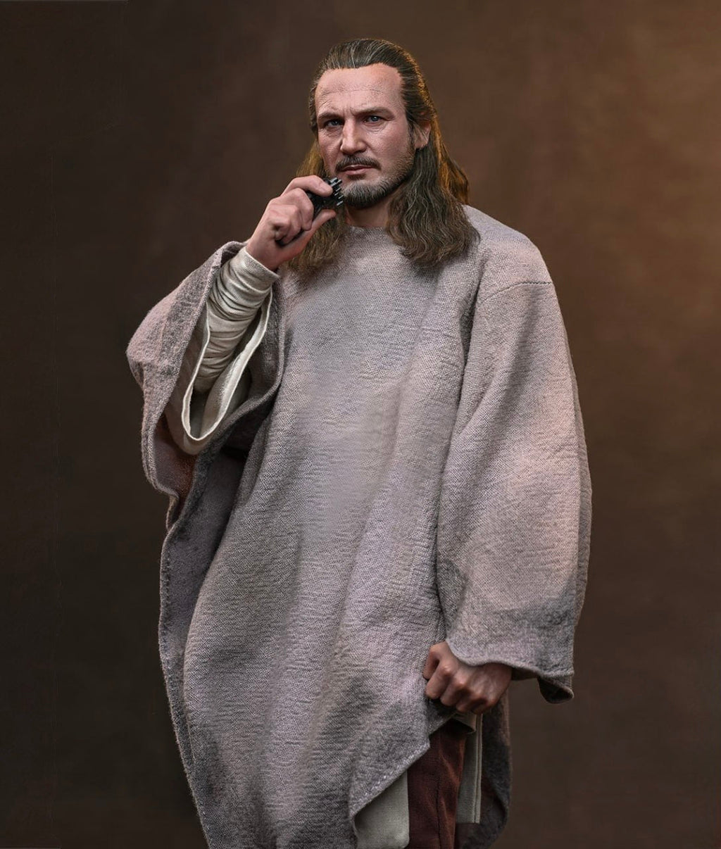 Preorder🔥Hot Toys MMS881AE Star Wars: The Phantom Menace 1/6th scale Qui-Gon Jinn (Artisan Edition) [Hot Toys Exclusive] 】